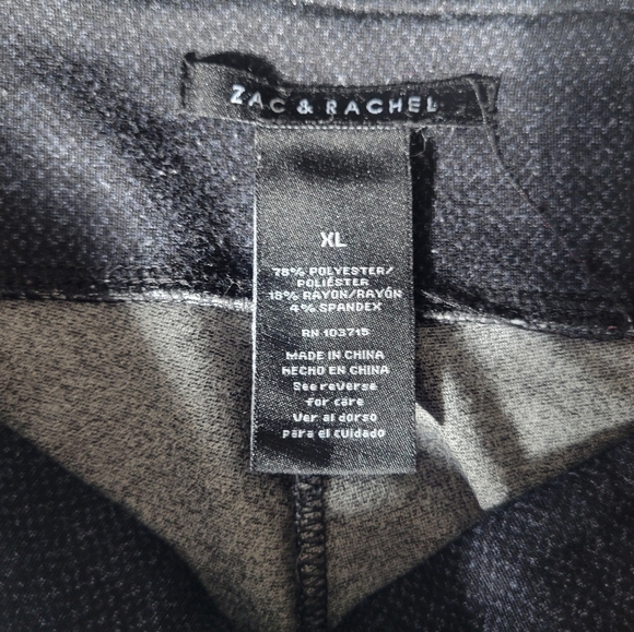 Zac & Rachel Pants Size XL - Picture 2 of 3